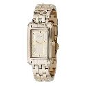 DKNY Ladies' Gold Plated Rectangular Dial Bracelet Watch