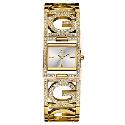 Guess G4G Ladies' Gold Plated Stone Set Bracelet Watch