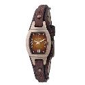Fossil Ladies' Brown Leather Strap Watch