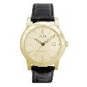 Rotary Classic Men's Gold-Plated Champagne Dial Strap Watch