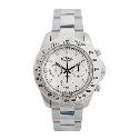 Rotary Men's White Dial Chronograph Bracelet Watch
