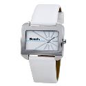 Bench Ladies' White and Turquoise Dial Leather Strap Watch