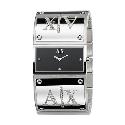 Armani Exchange Ladies' Stone Set Semi Bangle Watch