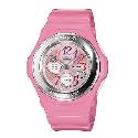 Casio Baby-G Combi Pink Resin Strap Watch