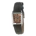 Rotary Ladies' Exclusive Black Leather Strap Watch
