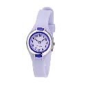 Limit Child's Lilac Dial Rubber Strap Watch