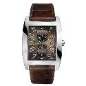 Guess Men's Multi-functional Dial and Brown Strap Watch