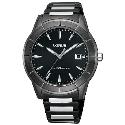 Lorus Men's Black Bracelet Watch