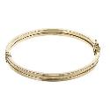 9ct Yellow Gold Double Hinged Bangle