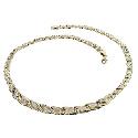 9ct Yellow & White Gold Necklace