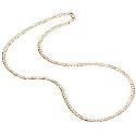 9ct Gold Curb Necklace 18""