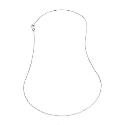 9ct White Gold Snake Chain Necklace