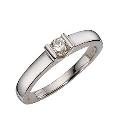 18ct White Gold 1/4 Carat Diamond Solitaire Ring