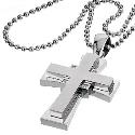 Simmons Jewelry Co. Four Diamond Crucifix