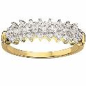 9ct Gold 1/4 Carat Diamond Eternity Ring