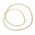 9ct Yellow Gold 18" Anchor Chain Necklace