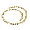 9ct Yellow Gold 17" Panther Necklace