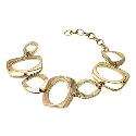Fossil Stainless Steel Gold Tone Bracelet