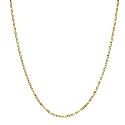 9ct Gold 18" Solid Curb Chain
