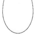 Sterling Silver Box Chain Necklace 20"