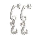 Jane Seymour 1/6 Carat Diamond Earrings