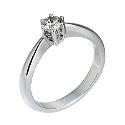 Facets of Love 18ct White Gold 0.36 Carat Diamond Ring