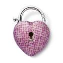 Love Stories Coco Sterling Silver and Enamel Heart Charm