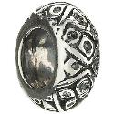 Chamilia - sterling silver Aztec spacer