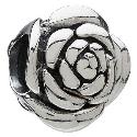 Chamilia - sterling silver rose bead