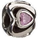 Chamilia - sterling silver cubic zirconia Mother heart bead