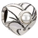 Chamilia - sterling silver June birthstone bead
