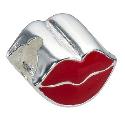 Truth Sterling Silver Lips Charm