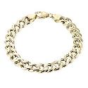 9ct Gold Men's Curb Bracelet
