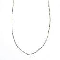 Sterling Silver Ladies' Light Curb Chain 24"