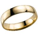 18ct Gold Extra Heavy Weight Wedding 4mm Ring