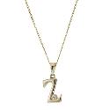 9ct Yellow Gold Letter Pendant Z