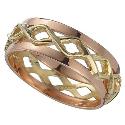 Clogau Gold 9ct Two-colour Gold Eternal Love Ring