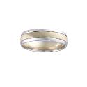 Men's 9ct Two-colour Gold Ring