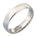 18ct White Gold 5mm Extra Heavy Weight Wedding Band
