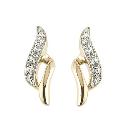 9ct Gold Cubic Zirconia Earrings with Free Gift Box