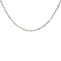 Sterling Silver 18" Singapore Chain