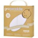 Groswaddle Swaddle Blankets, Pack of 2, White