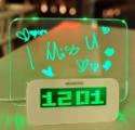 MESSAGE CLOCK TO WRITE ON