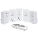 Wireless Remote Control 110V AC Plug in Outlet Swi