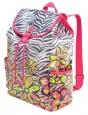 Large Zebra Flower Rucksack