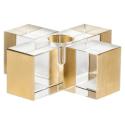 Nate Berkus Gold "X" Candle holder