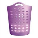 Purple Flexible Laundry Basket