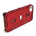 Fresh Fiber Cassette 3D Printed iPhone Case (Red)