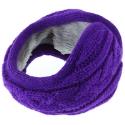 Knitted Headphone Earmuffs (Purple)