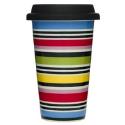 Porcelain Travel Mugs (Stripes)